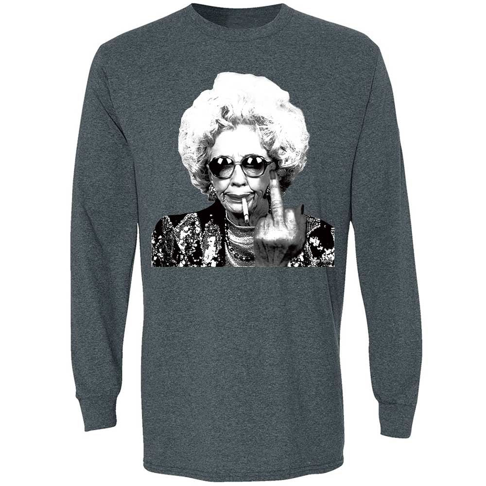 Badass Grandma - Dark Heather - 5