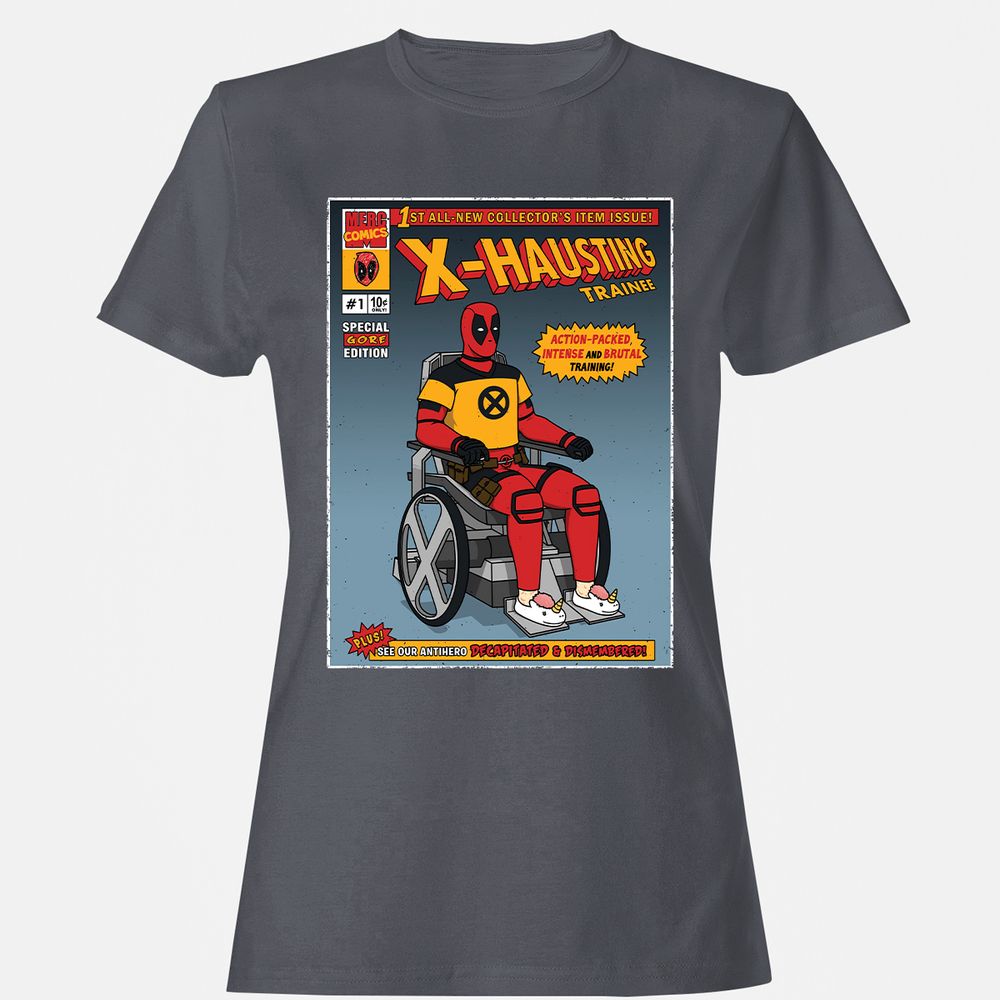 Women's T-Shirt - QKQH669X - Dark Heather - 5