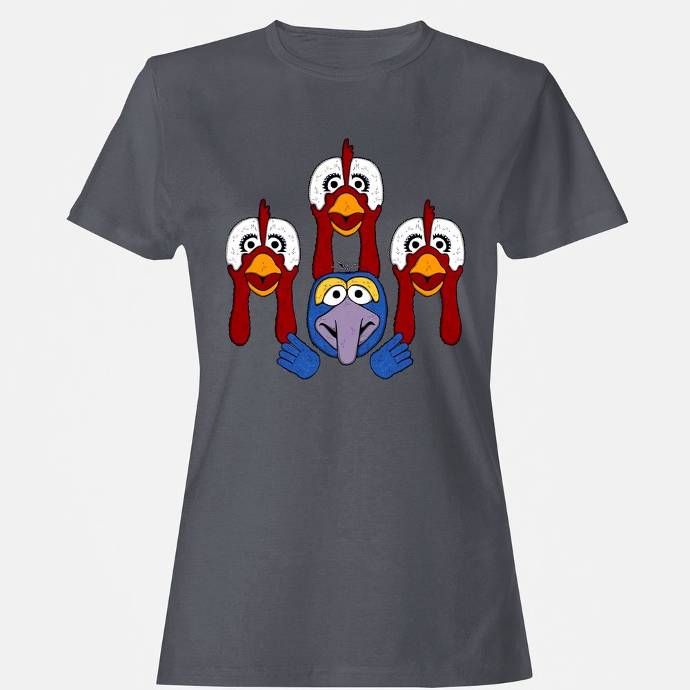 Women's T-Shirt - NKCLP17G - Dark Heather - 5
