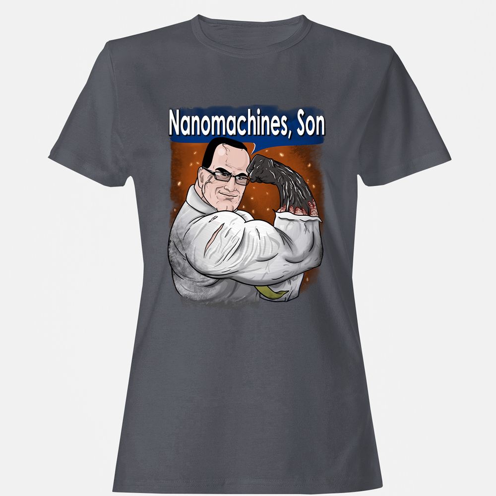 Women's T-Shirt - UJ534NRB - Dark Heather - 5