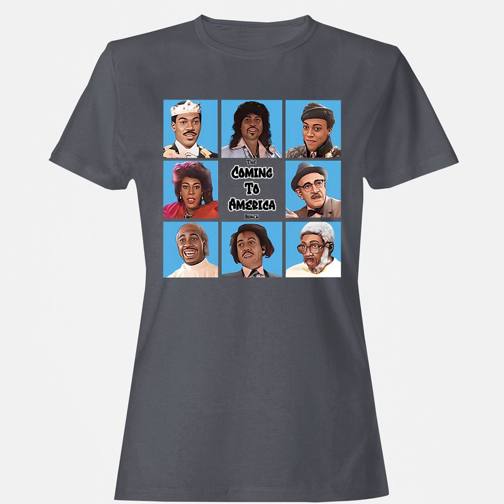 Women's T-Shirt - 9E81DFT6 - Dark Heather - 5
