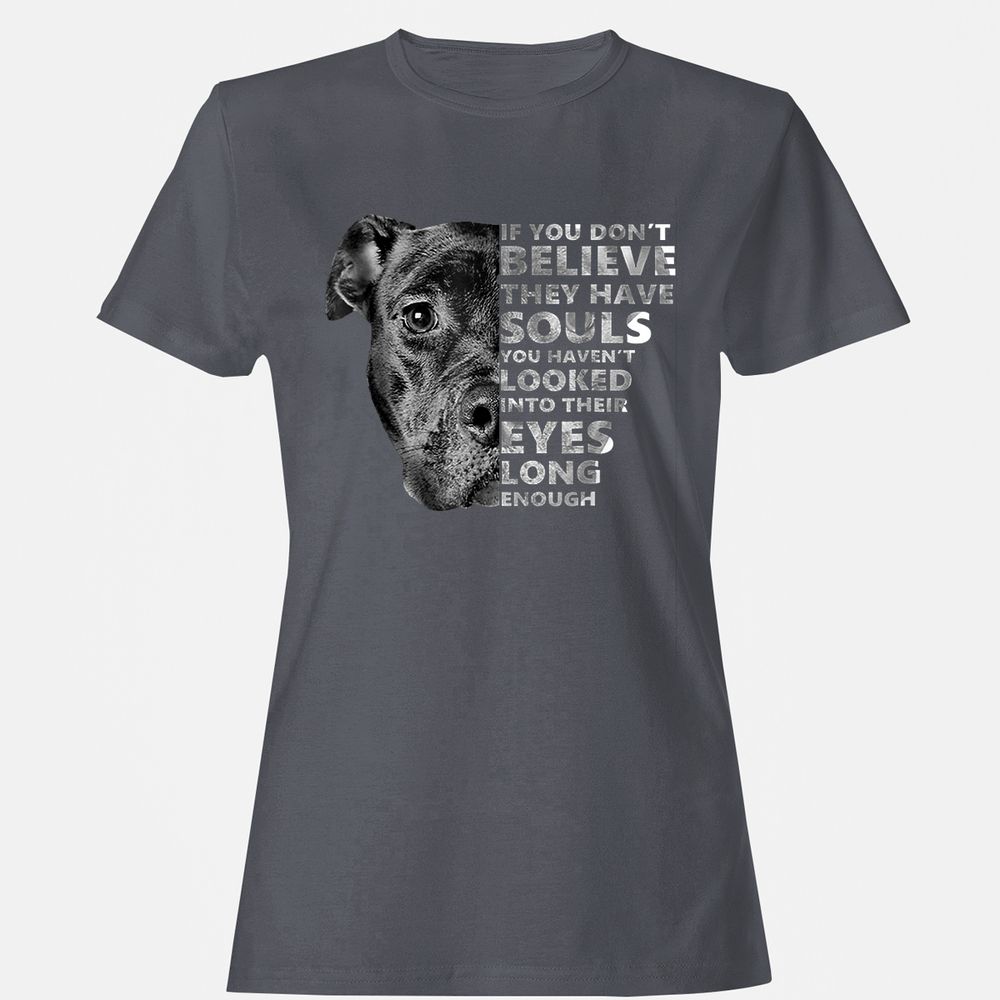 Women's T-Shirt - QETWRAPS - Dark Heather - 5
