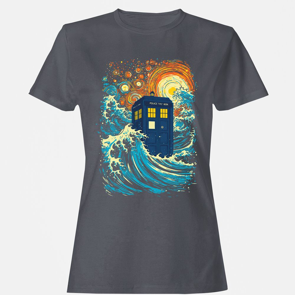 Women's T-Shirt - VZCDZTEG - Dark Heather - 5