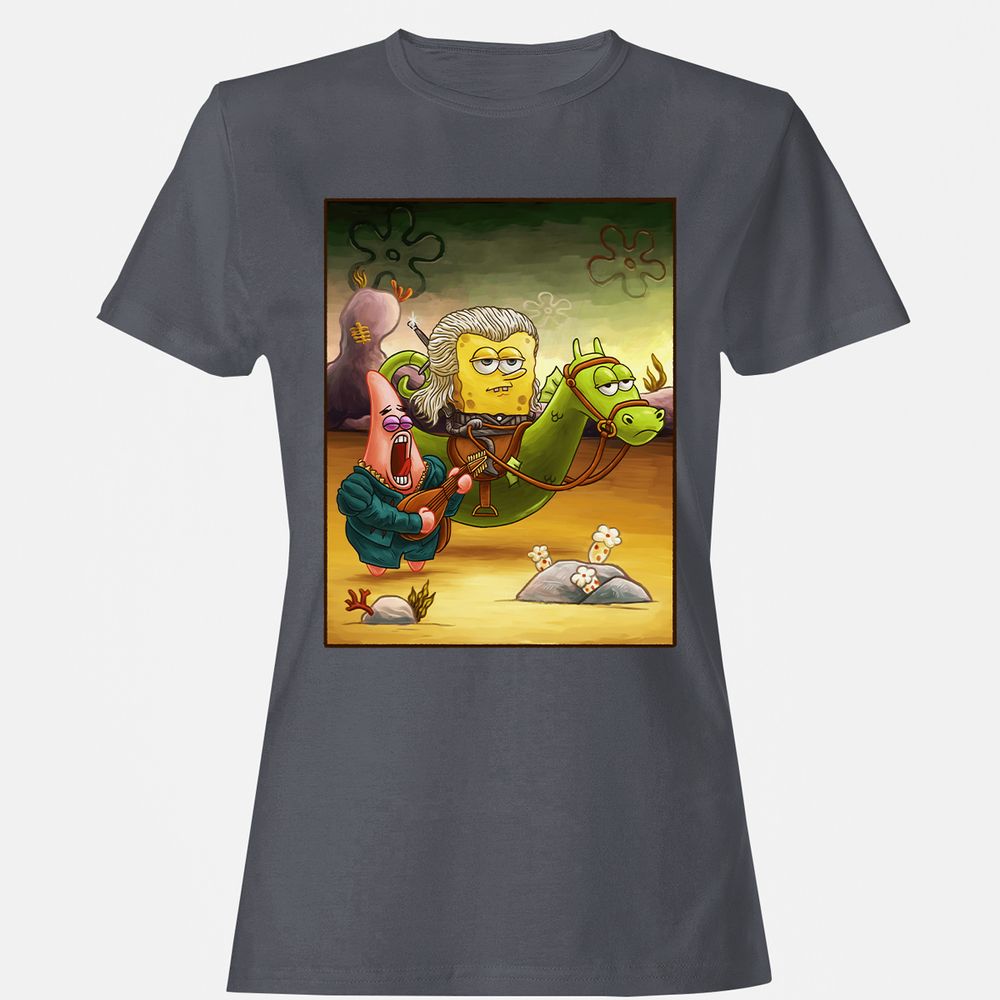 Women's T-Shirt - UQF186YL - Dark Heather - 5