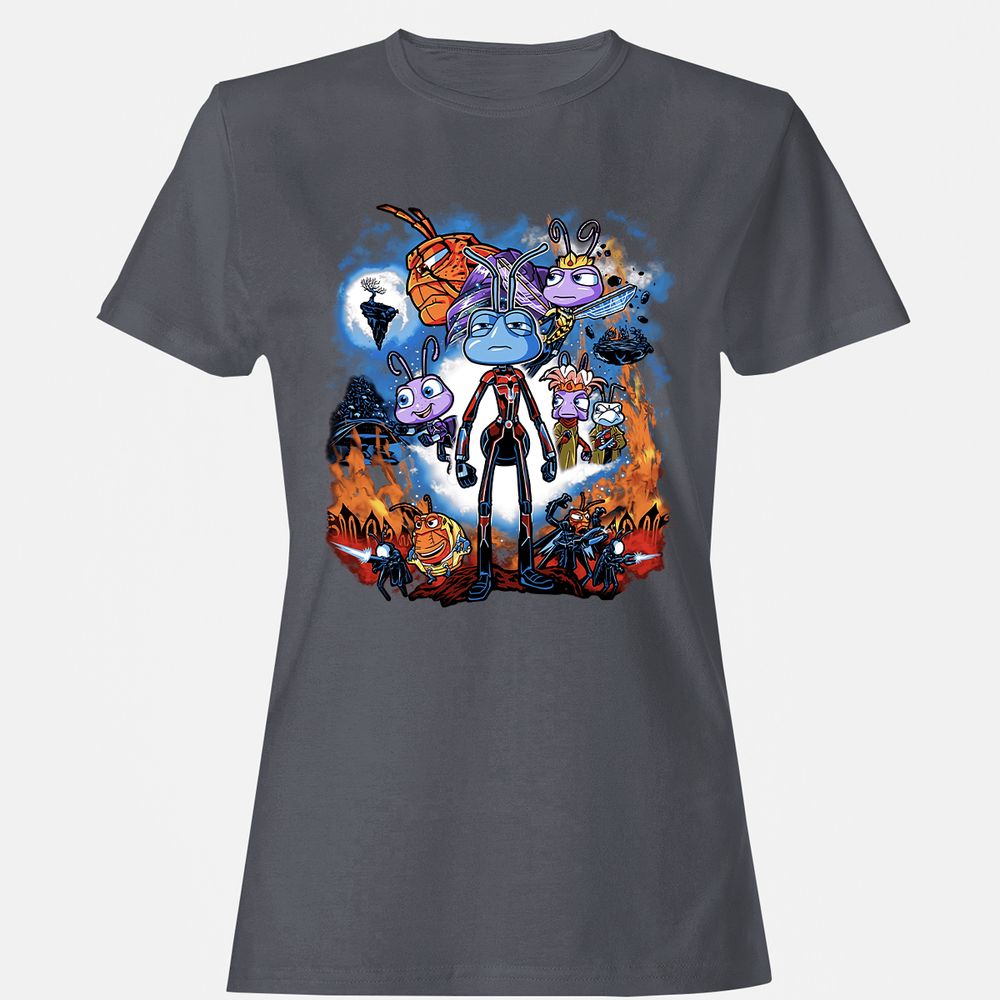 Women's T-Shirt - NB7RU44Y - Dark Heather - 5