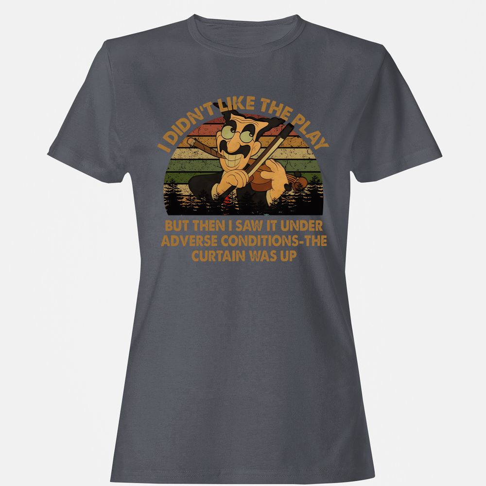 Women's T-Shirt - PBXHG331 - Dark Heather - 5