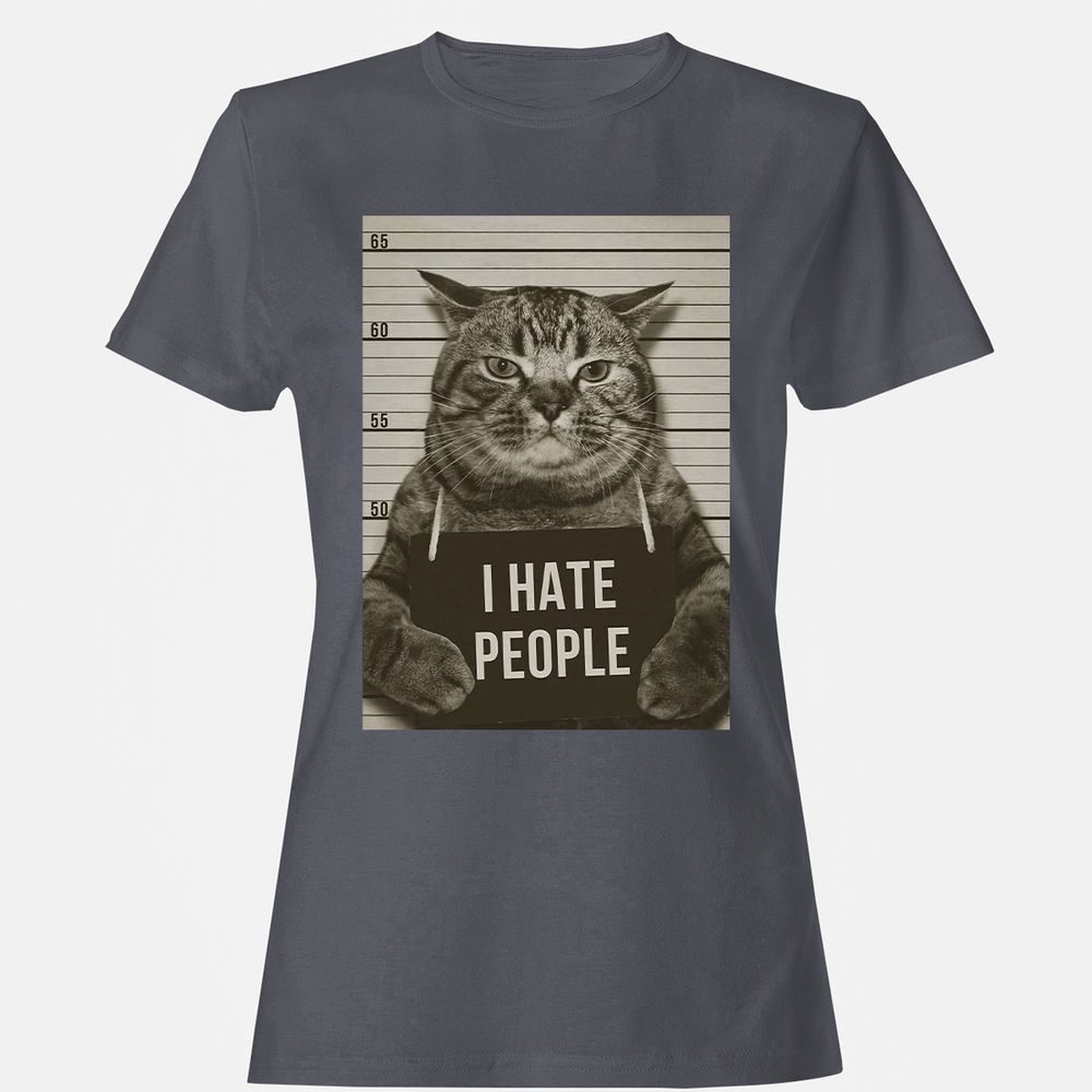 Women's T-Shirt - Q8WJD9UC - Dark Heather - 5