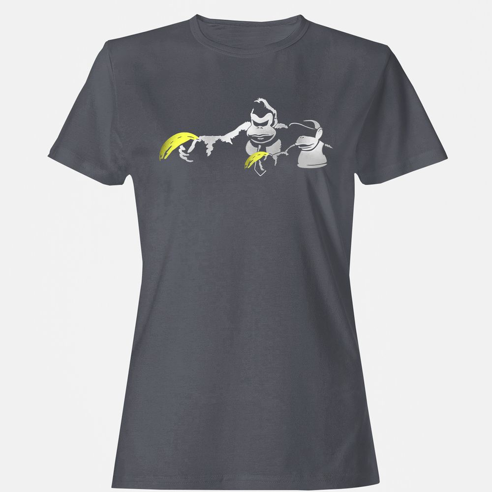 Women's T-Shirt - CW35A9ES - Dark Heather - 5