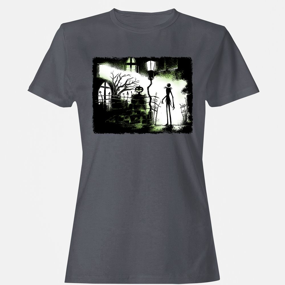 Women's T-Shirt - Black - Dark Heather - 5