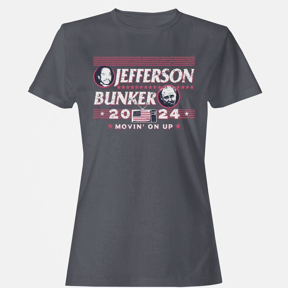 Women's T-Shirt - PD97Q83X - Dark Heather - 5