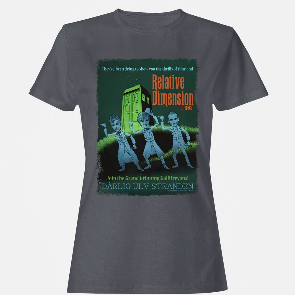 Women's T-Shirt - 45K7RNC1 - Dark Heather - 5