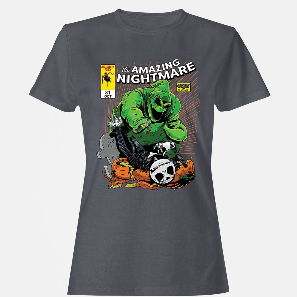 Women's T-Shirt - WAY6DSTZ - Dark Heather - 5
