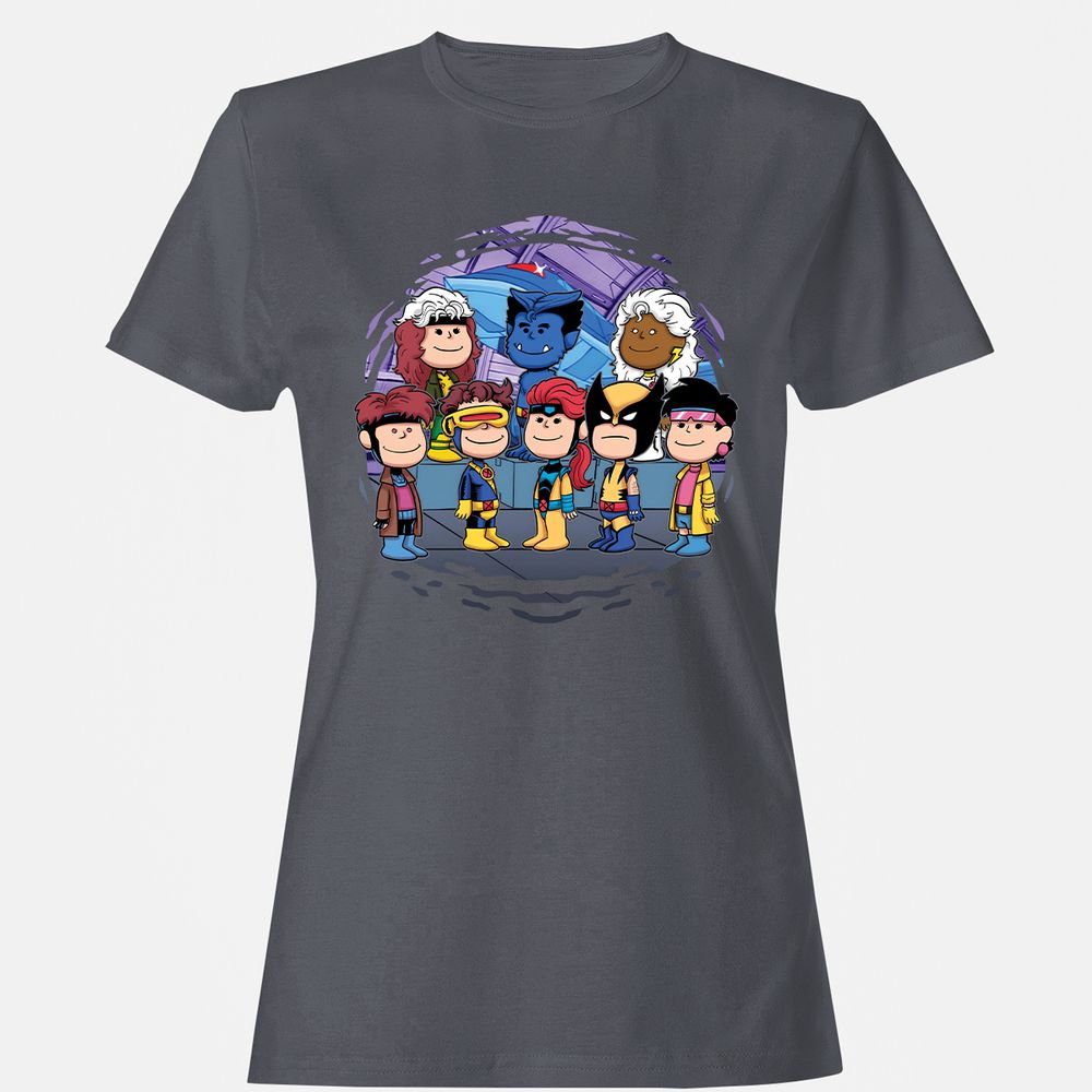 Women's T-Shirt - AHXU1BEW - Dark Heather - 5