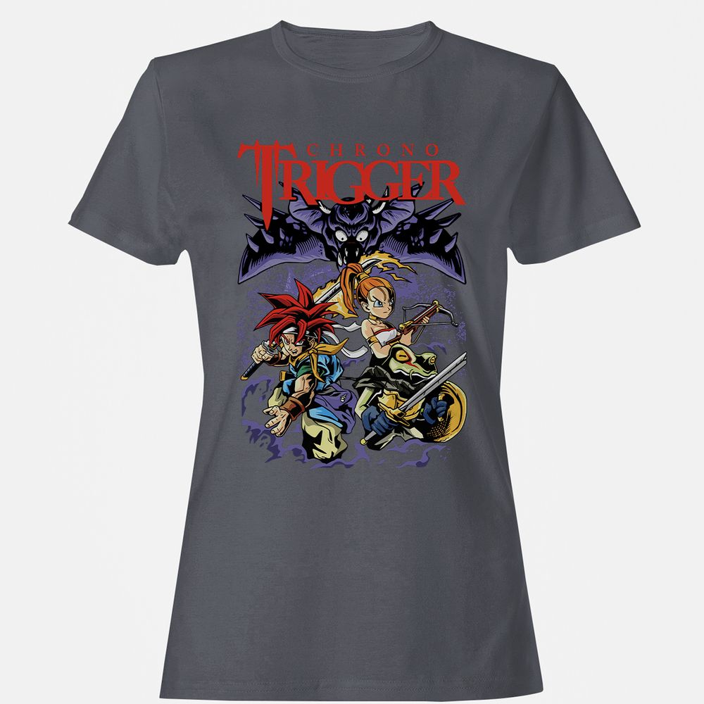 Women's T-Shirt - SRW1J2MR - Dark Heather - 5