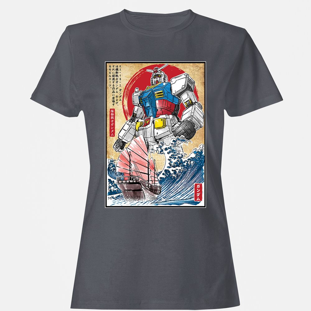 Women's T-Shirt - 18NAYG6N - Dark Heather - 5