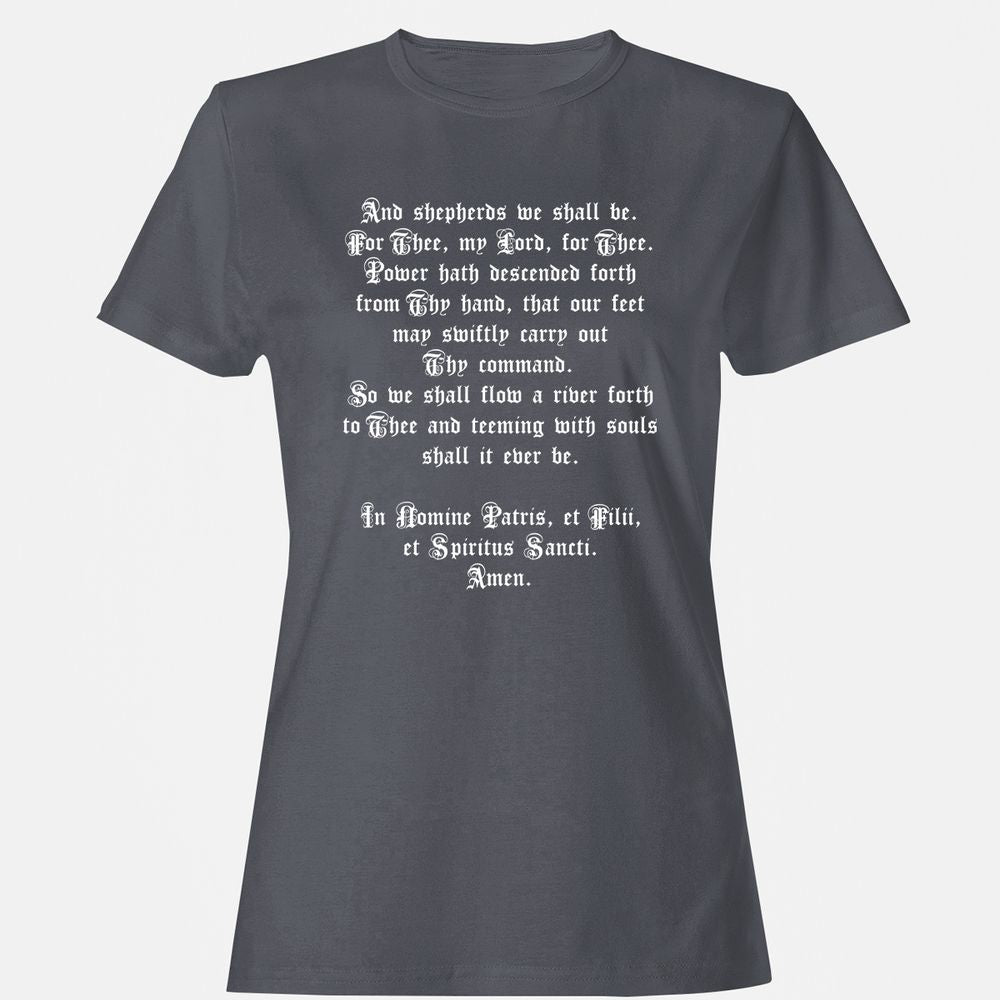 Women's T-Shirt - P5QCGV3U - Dark Heather - 5