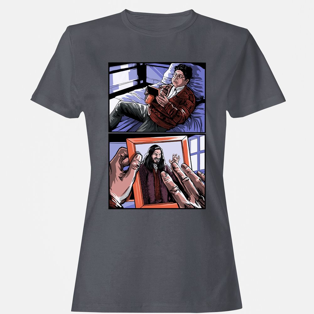 Women's T-Shirt - F28EVGZK - Dark Heather - 5