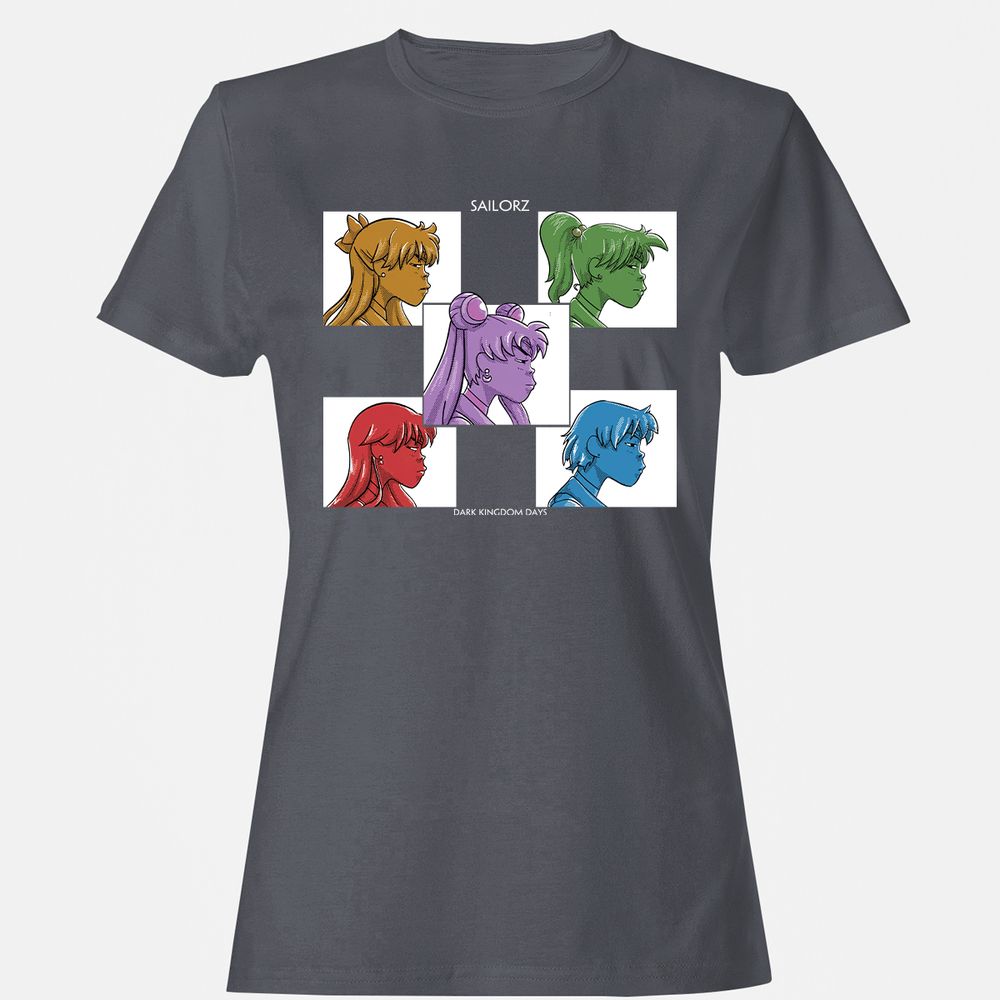 Women's T-Shirt - 9UNL84BX - Dark Heather - 5
