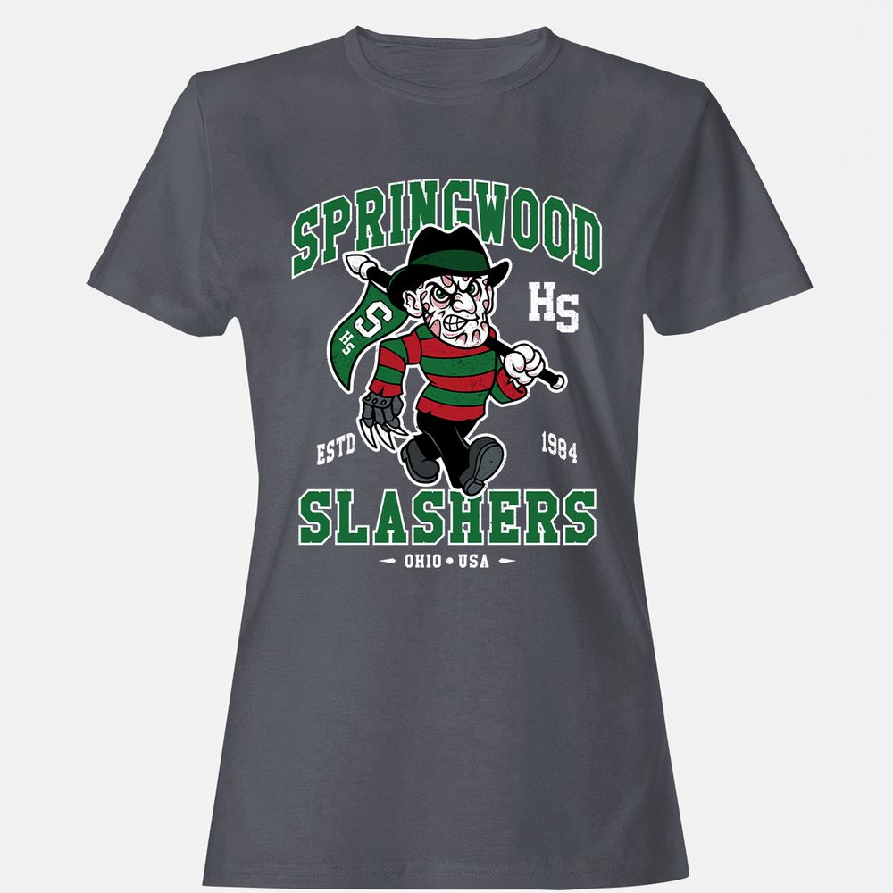 Women's T-Shirt - 3L54CJ7J - Dark Heather - 5