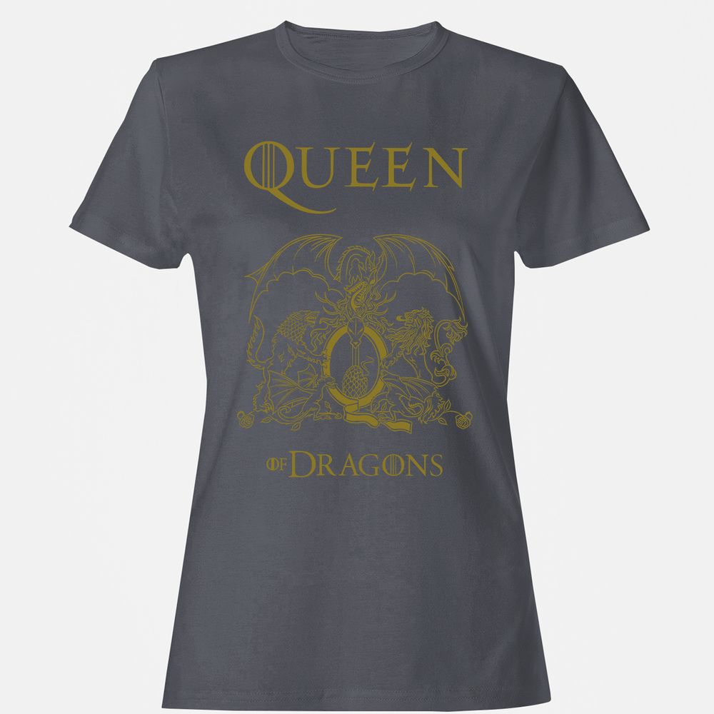 Women's T-Shirt - 4H6W5MJR - Dark Heather - 5