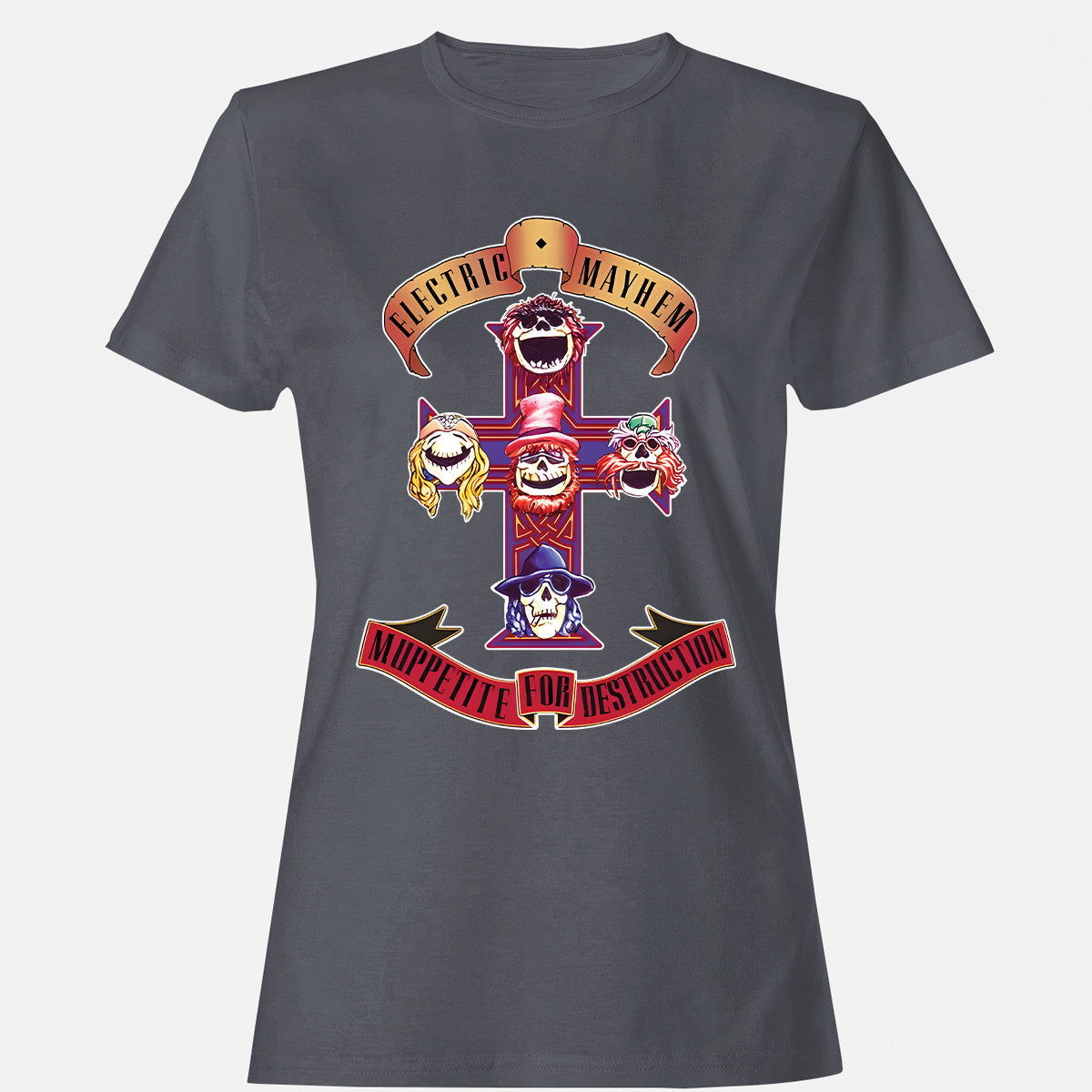 Women's T-Shirt - 1FM9DDXJ - Dark Heather - 5