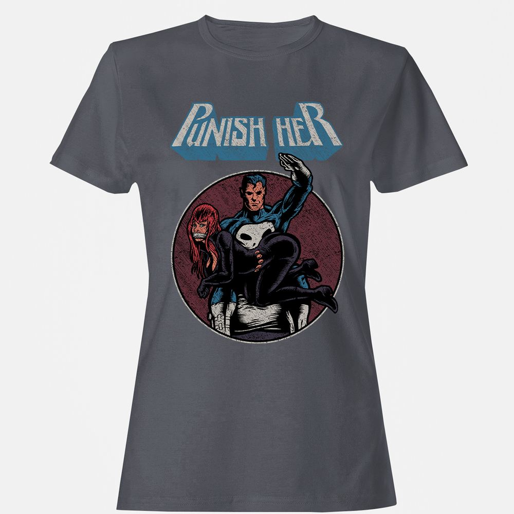 Women's T-Shirt - AGMDHPUN - Dark Heather - 5