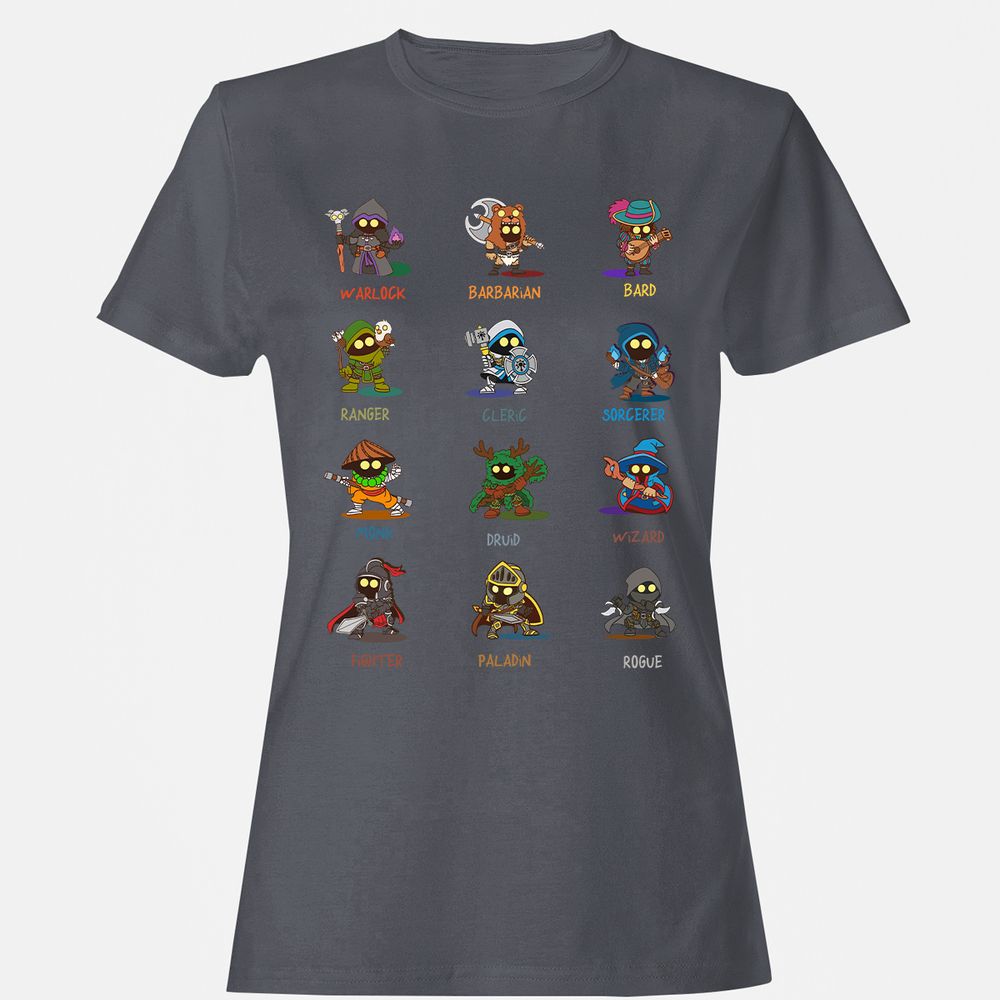 Women's T-Shirt - 3TNWDMTT - Dark Heather - 5