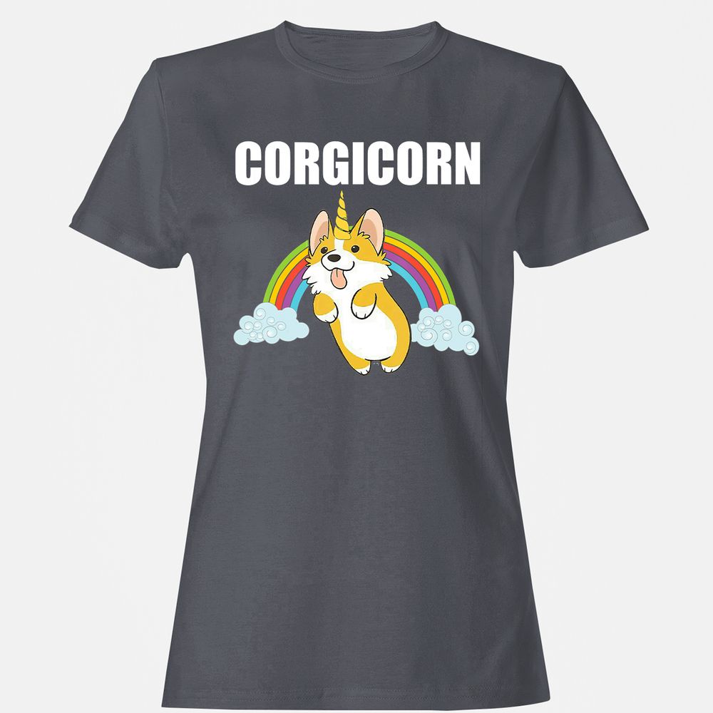Women's T-Shirt - 2VHNPBQU - Dark Heather - 5
