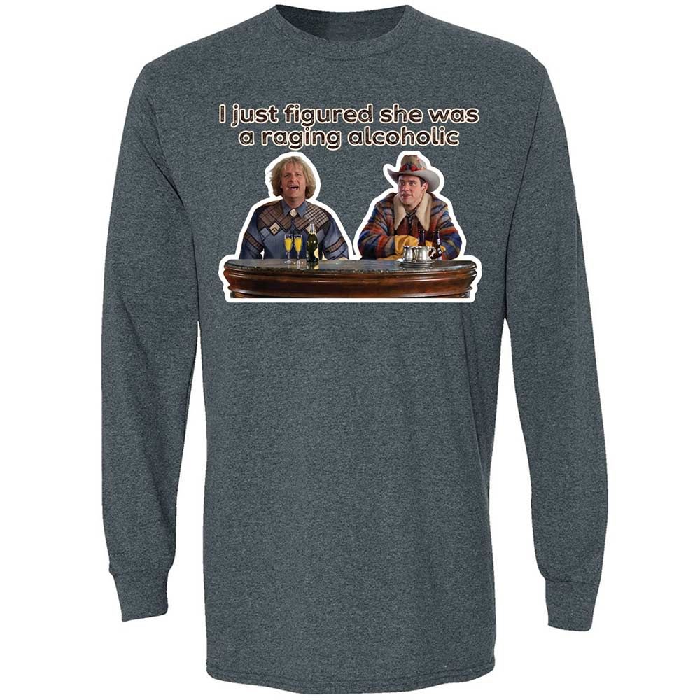 Long Sleeve T-Shirt - 5WN8ELDR - Dark Heather - 5