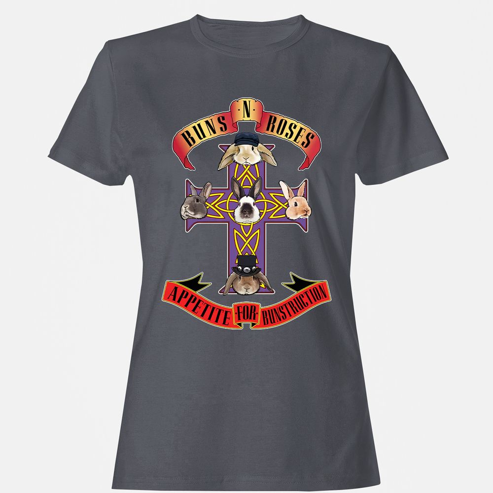Buns and Roses - Dark Heather - 5