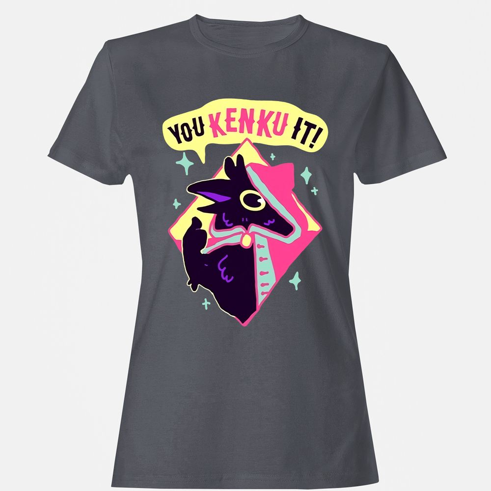 Women's T-Shirt - 9Q5ZTBGV - Dark Heather - 5