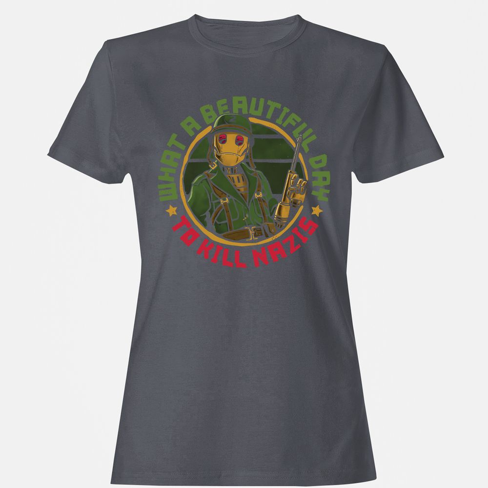 Women's T-Shirt - 15CYP697 - Dark Heather - 5