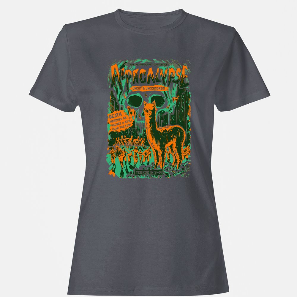 Women's T-Shirt - WE8VYNJ8 - Dark Heather - 5