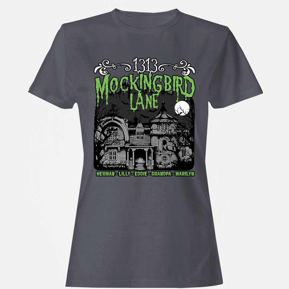 Women's T-Shirt - HQXPJ43B - Dark Heather - 5