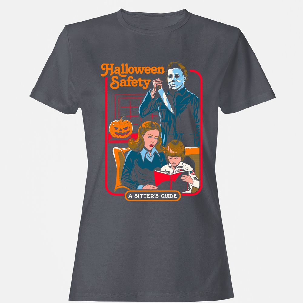 Women's T-Shirt - SQC631PK - Dark Heather - 5