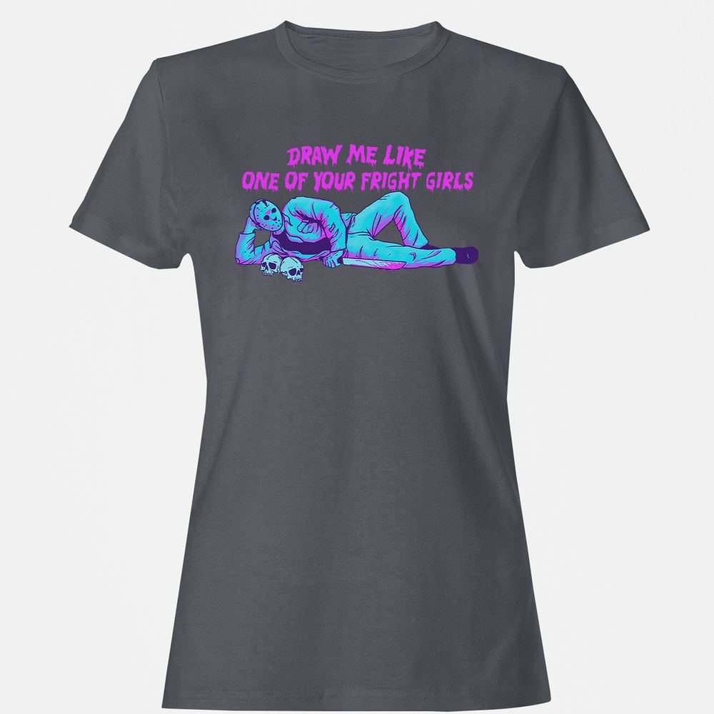 Women's T-Shirt - Z2D2794G - Dark Heather - 5