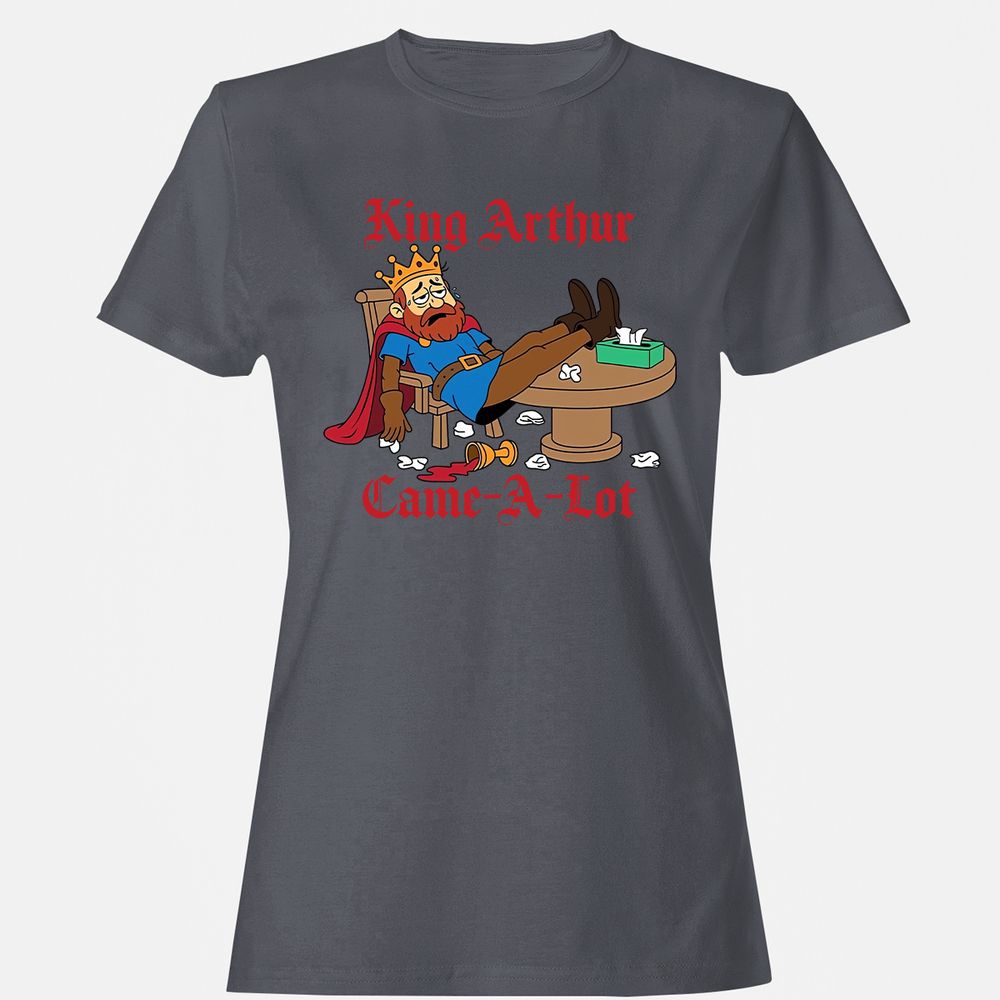 Arthur Came A Lot - Dark Heather - 5
