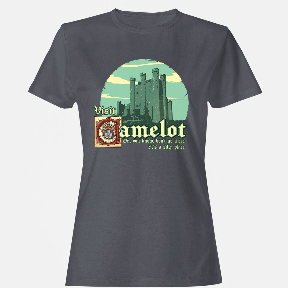 Women's T-Shirt - 24XK3CQM - Dark Heather - 5