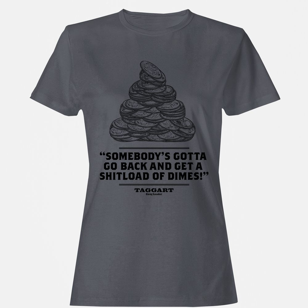 Women's T-Shirt - C6YTJURU - Dark Heather - 5