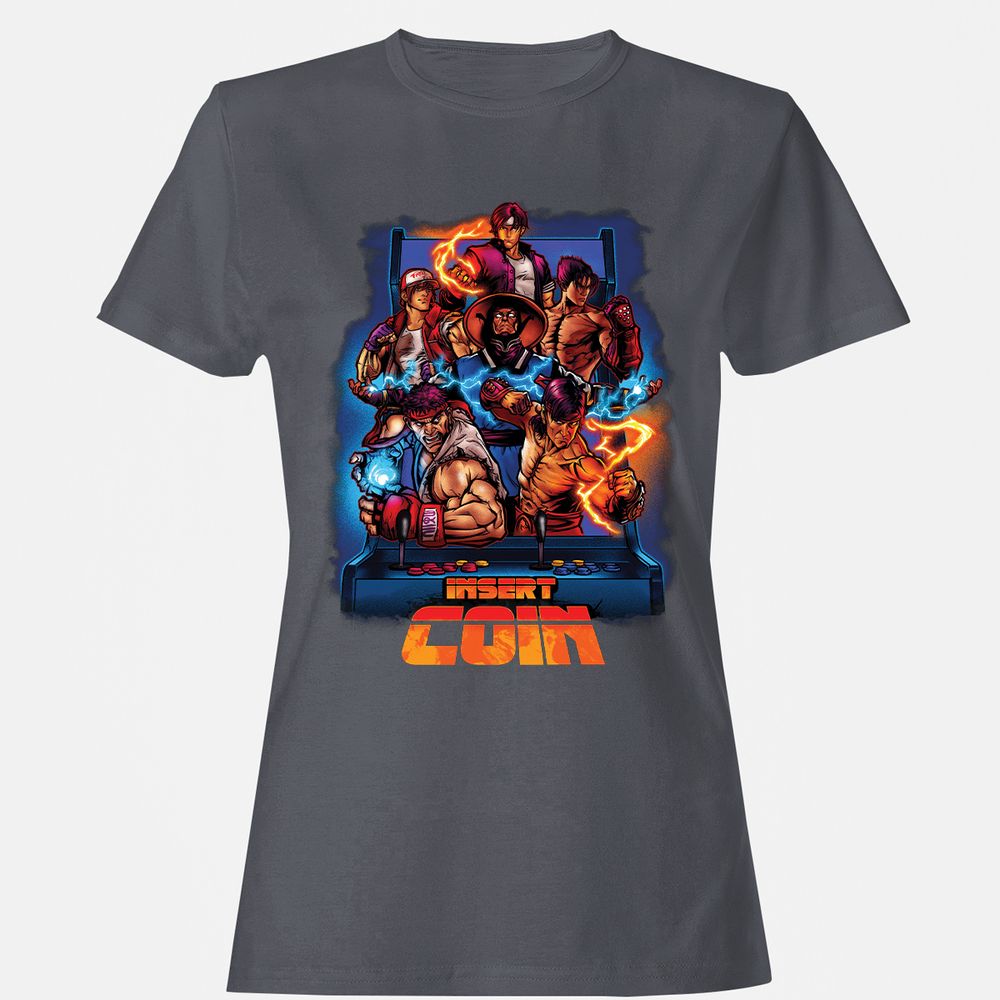 Women's T-Shirt - QB448NDV - Dark Heather - 5
