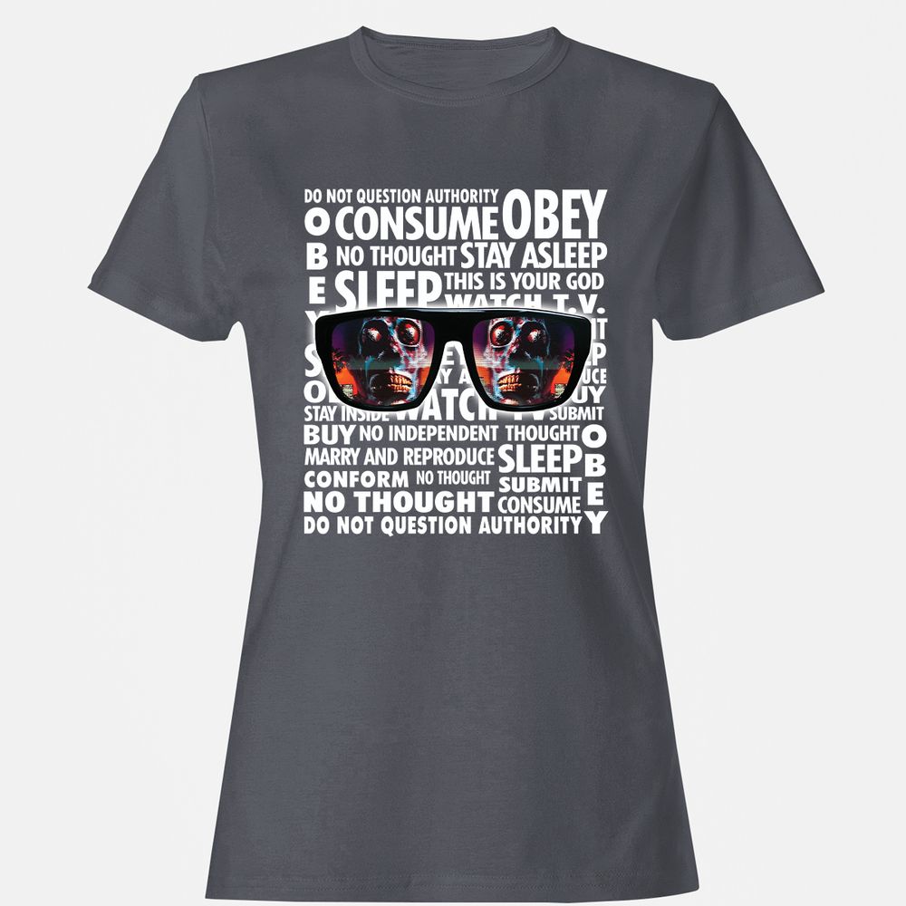 Women's T-Shirt - WDP5MYQ8 - Dark Heather - 5