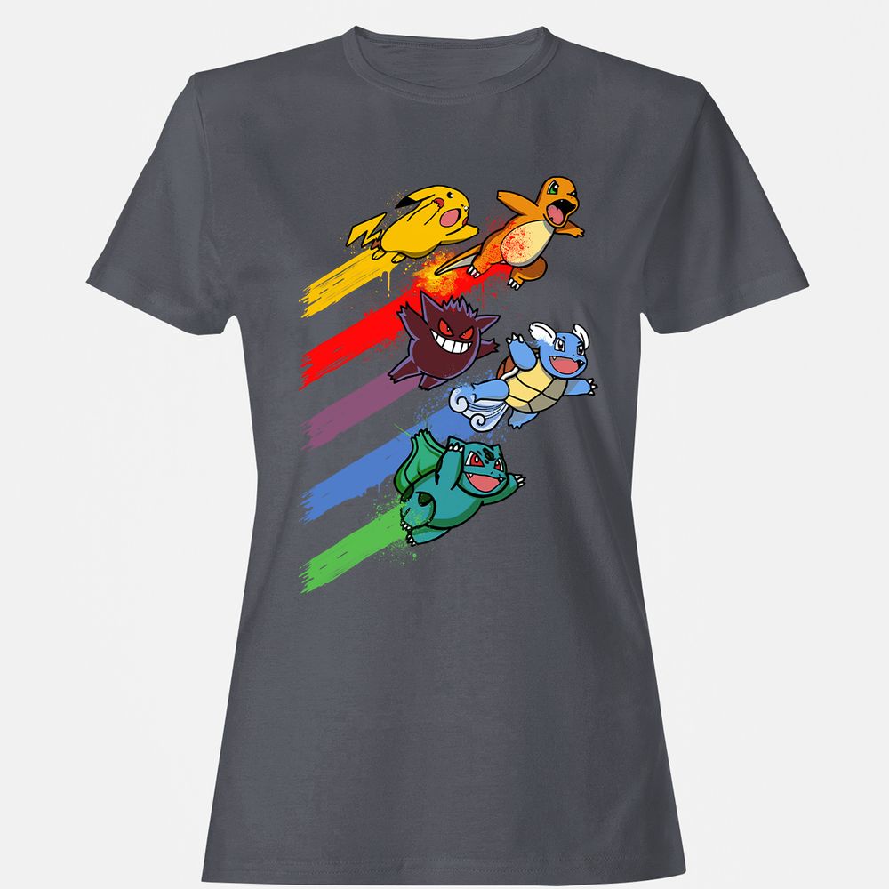 Women's T-Shirt - 3U4B4Q68 - Dark Heather - 5