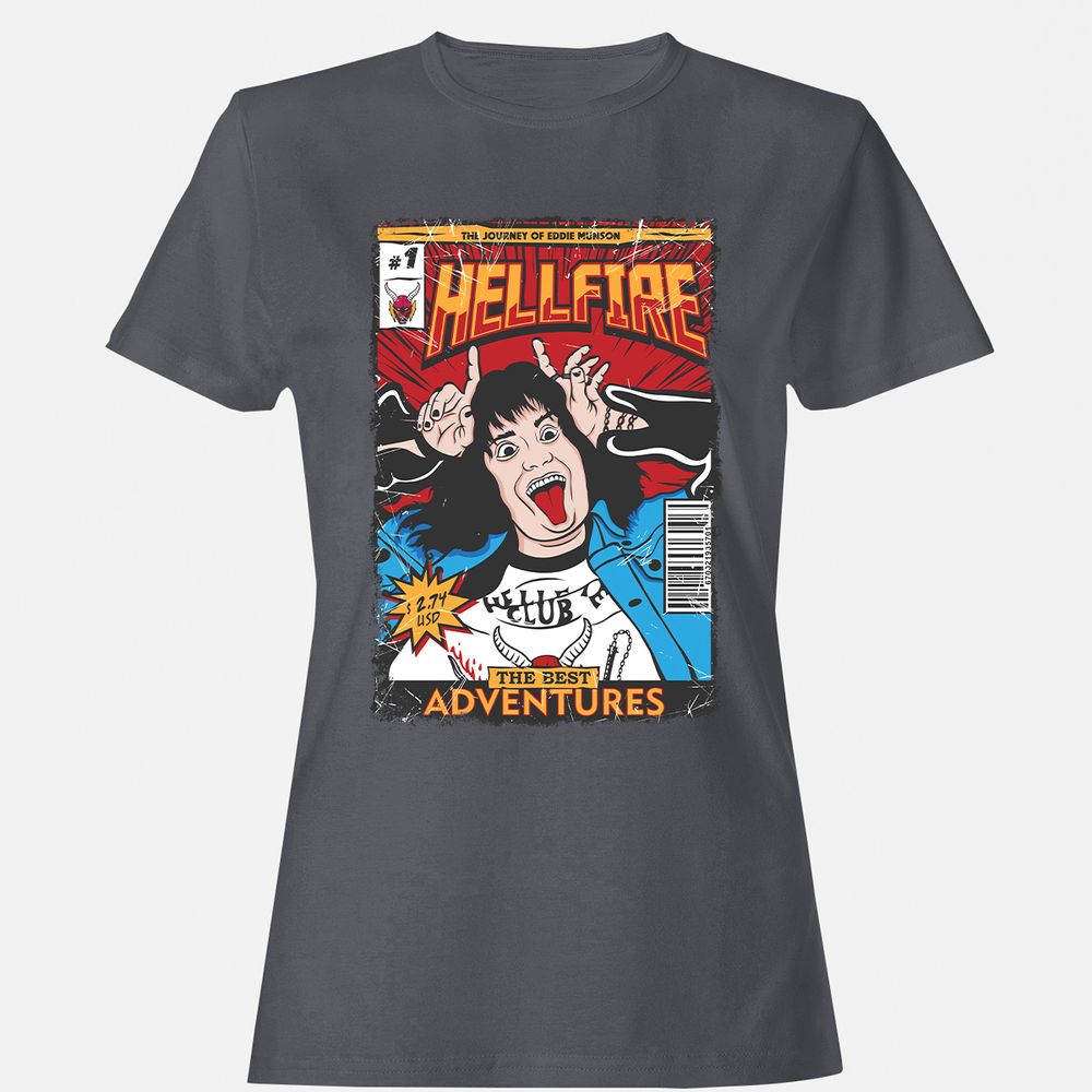 Women's T-Shirt - JSV2PFDP - Dark Heather - 5