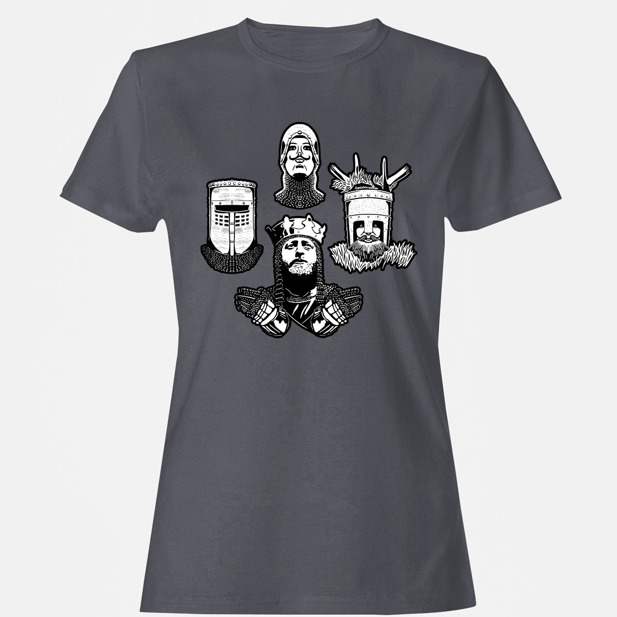 Women's T-Shirt - 3XQG2XF7 - Dark Heather - 5