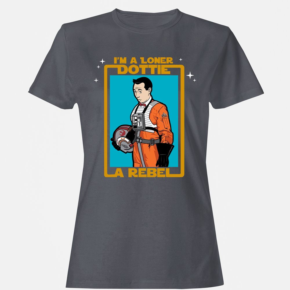 Women's T-Shirt - 4S49REDU - Dark Heather - 5