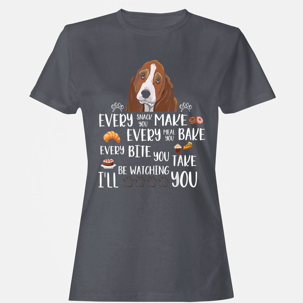 Women's T-Shirt - RF7A571Z - Dark Heather - 5