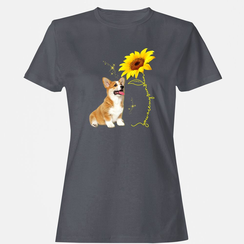 Women's T-Shirt - M9P4281F - Dark Heather - 5