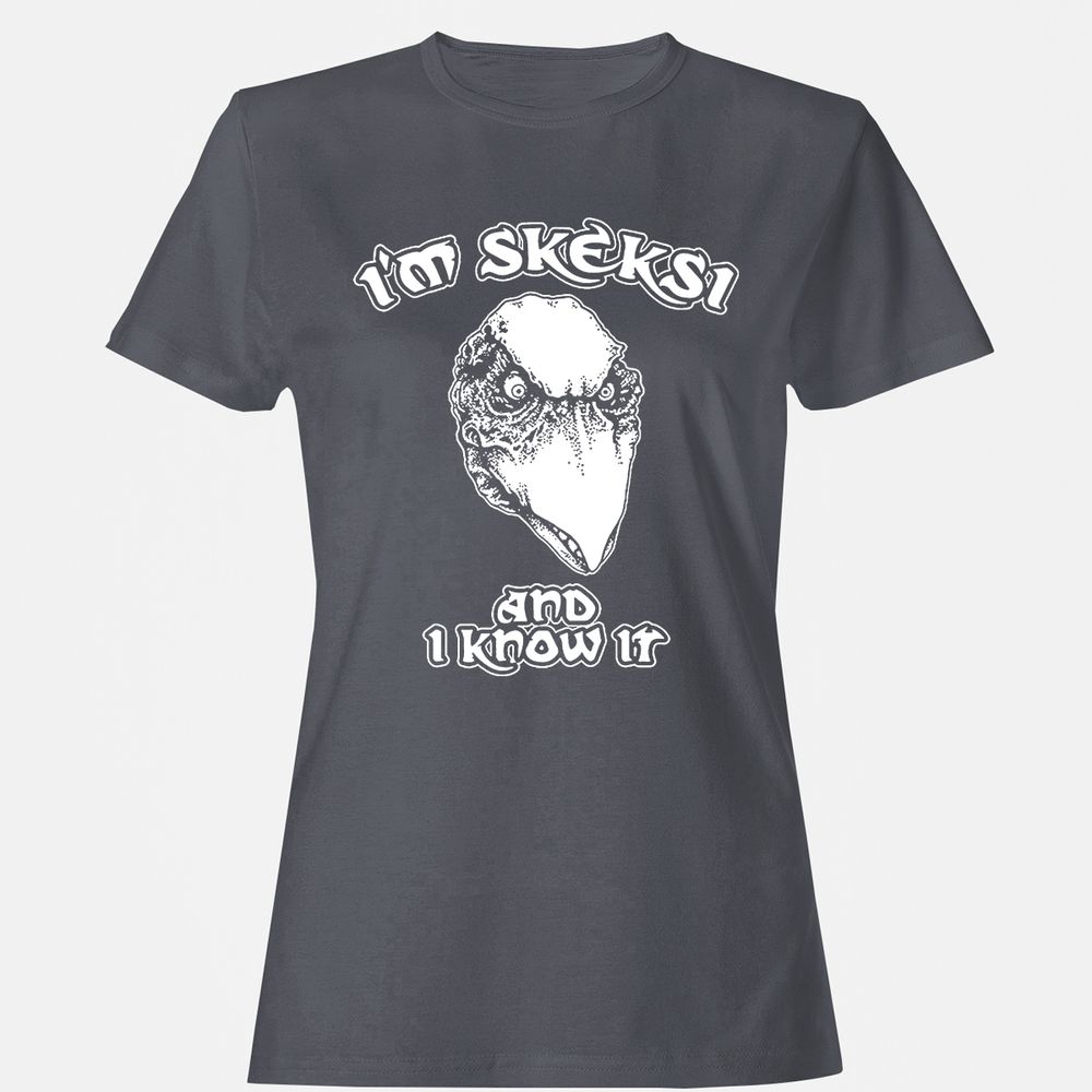 Women's T-Shirt - 4FMGSGY1 - Dark Heather - 5