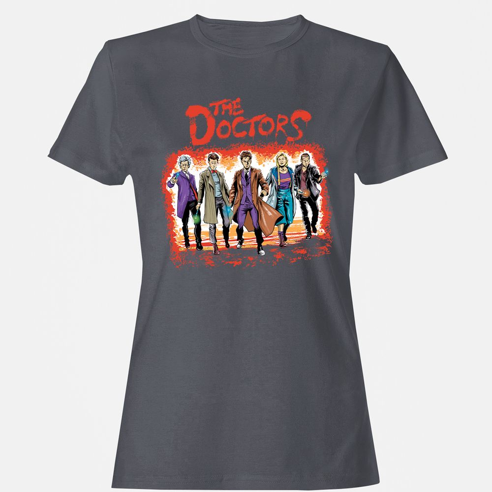 Women's T-Shirt - 1ELD3KL1 - Dark Heather - 5
