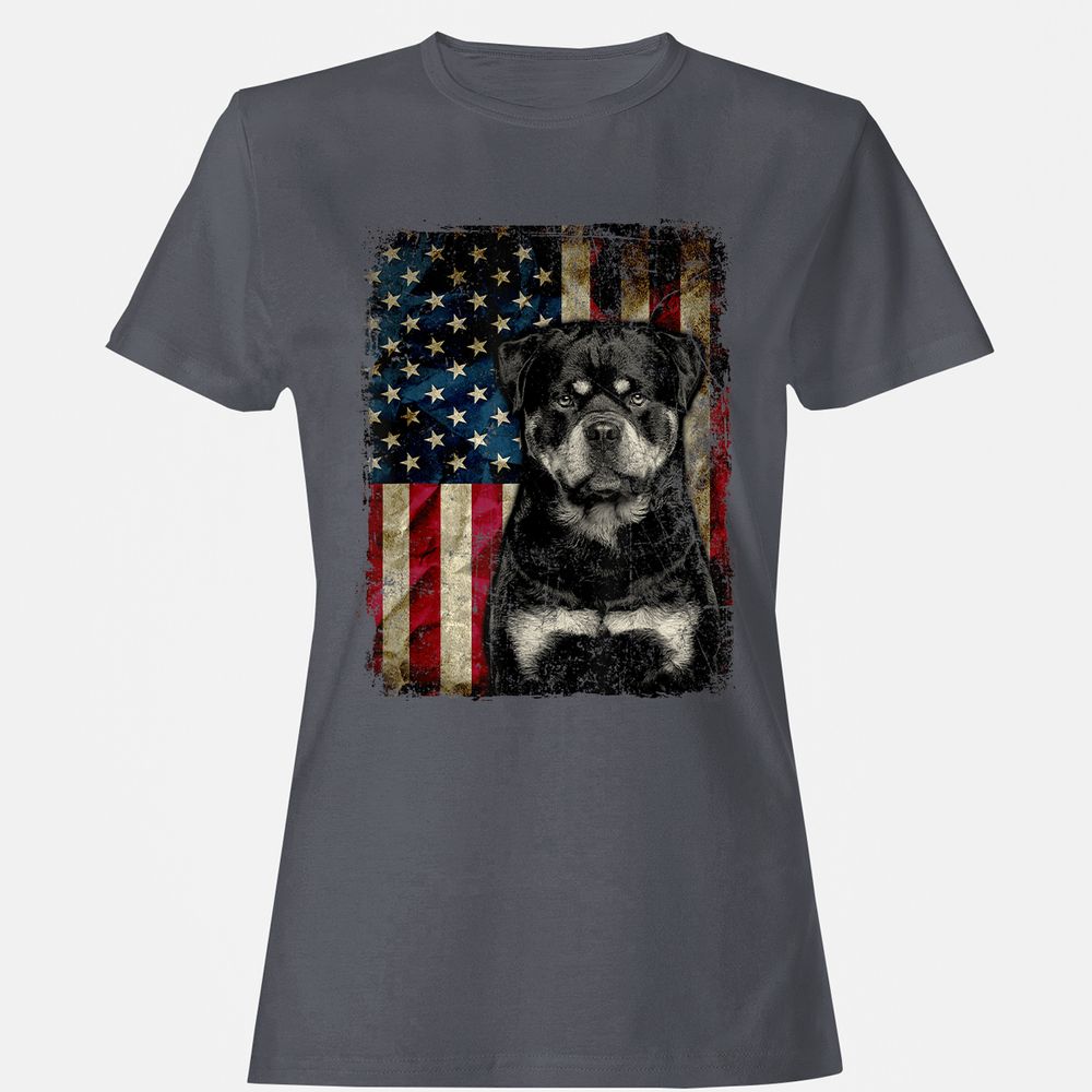 Women's T-Shirt - FRF3S7Y2 - Dark Heather - 5